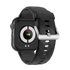 Wonlex MF15-F bluetooth EKG, vércukor-, vérnyomás- és testhőmérséklet mérő okosóra, fekete 